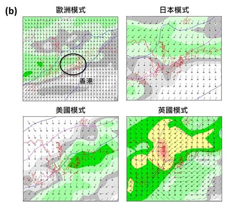 倒向季風槽|天氣系統扭計骰之熱帶氣旋路徑｜香港天文台 (HKO)｜教育資